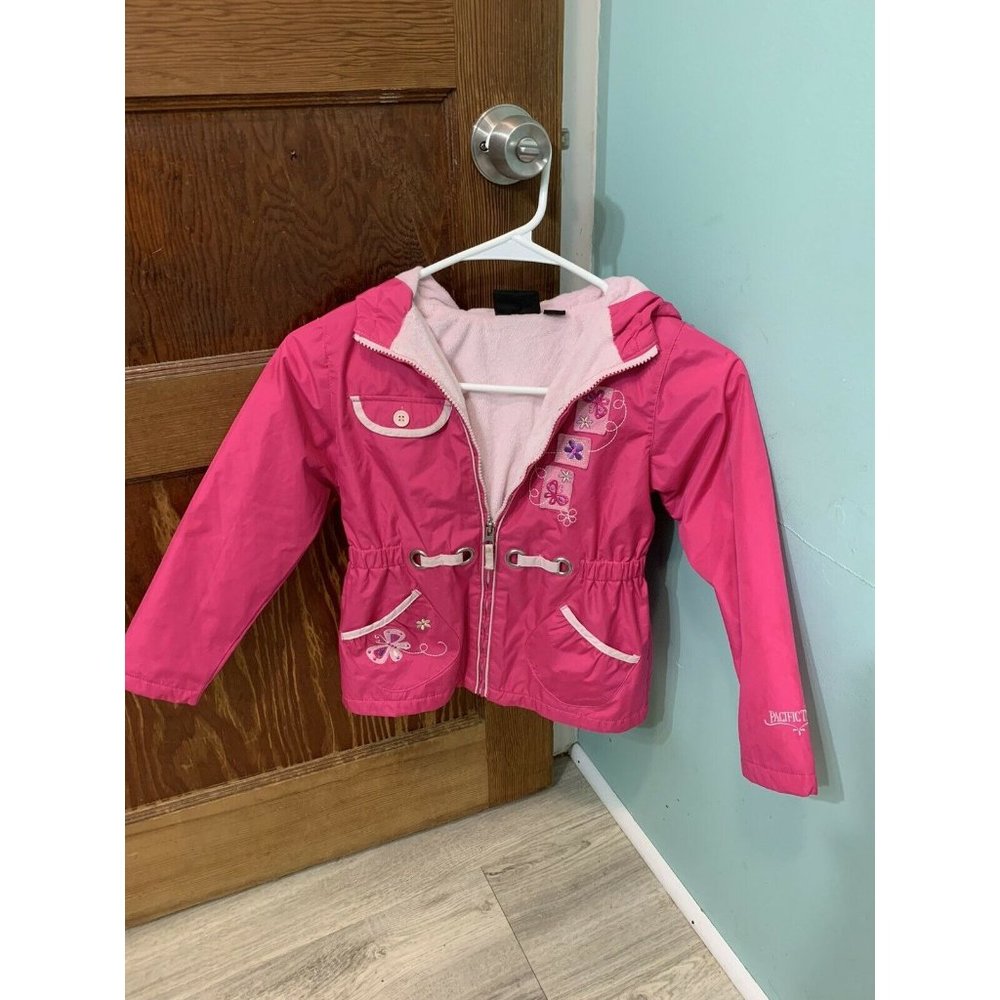 Pacific Trail Girls Jacket Pink size 5/6 Medium Wi
